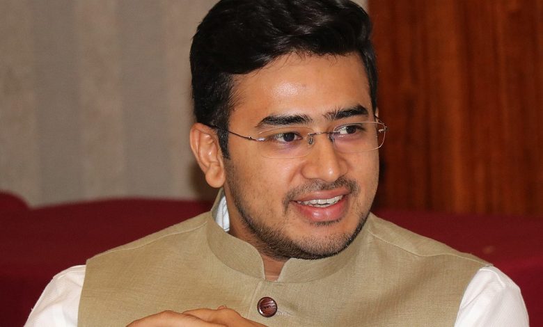 Waqf row: Karnataka govt files FIR against Tejasvi Surya over online post