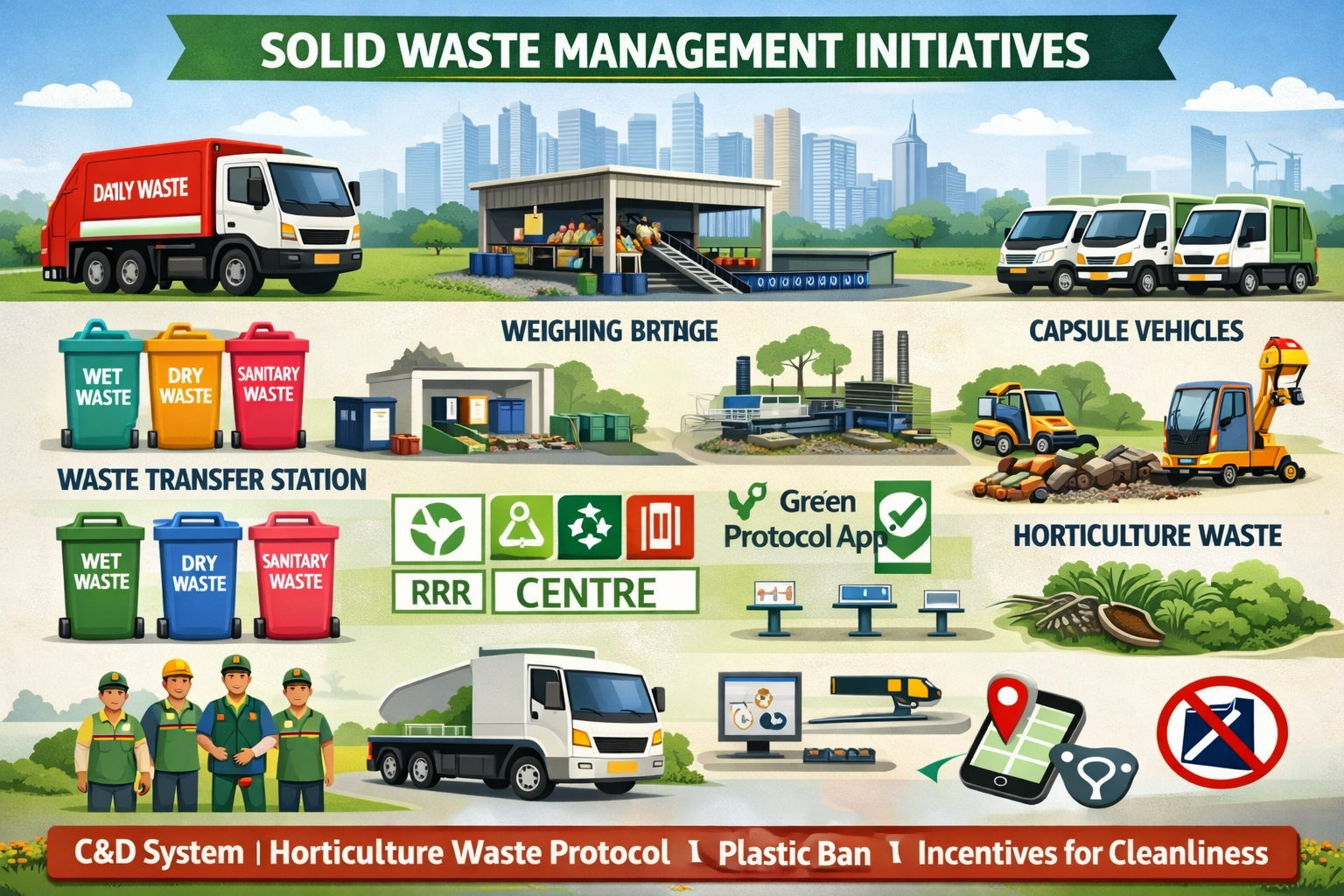 स्मार्ट सिटी के तहत अलग से सैनिटरी कचरा संग्रह प्रणाली की योजना