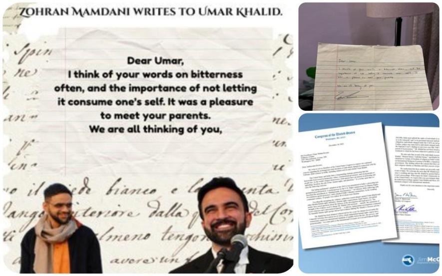 “We are all thinking of you”: उमर ख़ालिद के लिए अमेरिका से आई आवाज़