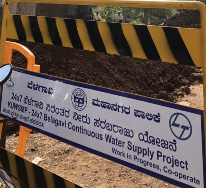 L&T Clarifies Road Repairs After Water Pipeline Work in Belagavi