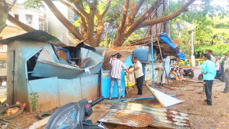 बेलगावी महानगर पालिका फुल एक्शन में, सख्त कार्रवाई जारी