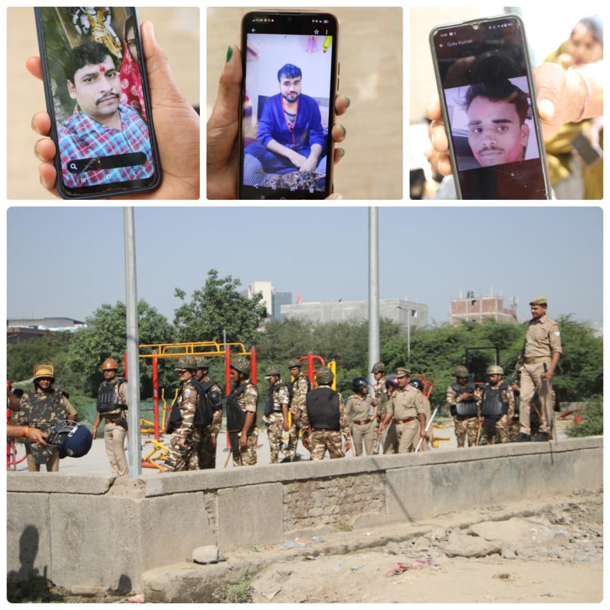 नोएडा मज़दूर आंदोलन: अब अपनों की तलाश में भटक रहे परिजन, पुलिस नहीं दे रही कोई जवाब