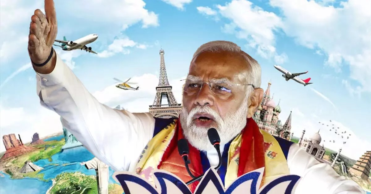 एक साल विदेश यात्रा न करने की मोदी की अपील: भारतीय विदेश यात्राओं पर कितना खर्च करते हैं?