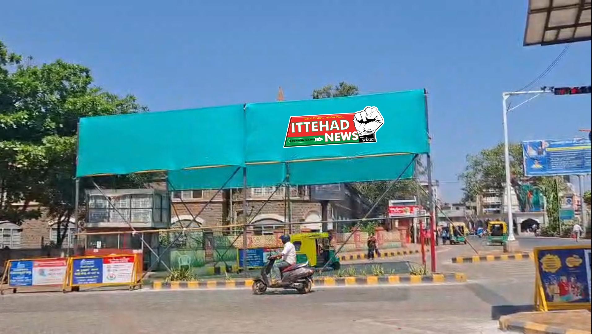 तेज गर्मी से बेलगावी को राहत… रानी चन्नम्मा सर्कल पर कूलिंग टेंट लगा