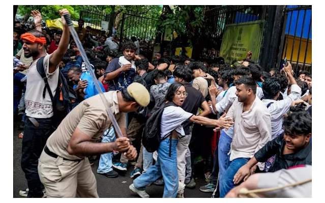 NEET पेपर लीक विवाद: तलबा का एहतिजाज तेज़, इम्तिहानी निज़ाम पर उठे बड़े सवाल
