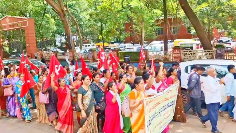 बेलगावी में CITU के नेतृत्व में ‘जेल भरो’ आंदोलन