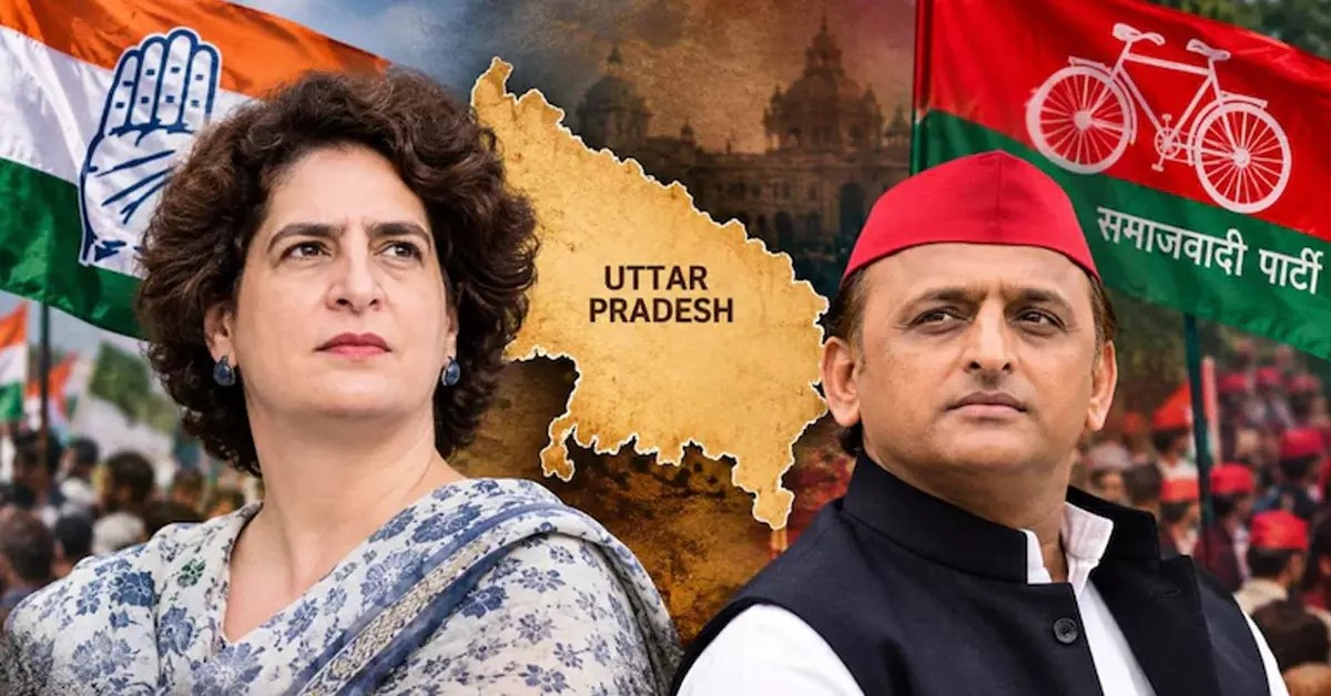 उत्तर प्रदेश: कांग्रेस का 125 सीटों पर चुनाव लड़ने का लक्ष्य, SP से गठबंधन की बातचीत की कमान प्रियंका गांधी के हाथ